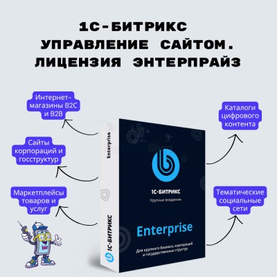 1С-Битрикс: Управление сайтом. Лицензия Энтерпрайз - купить в Яштародо